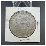 1890 Morgan Silver Dollar
