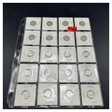 20 Mixed-date Silver Roosevelt Dimes