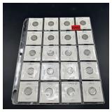 20 Mixed-date Silver Mercury Dimes