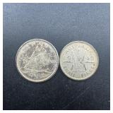 Two Old Foreign Silver Coins