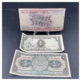 Vintage Mexico Currency Lot