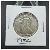 1936 Walking Liberty Half Dollar