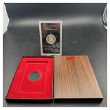 1972 Silver Eisenhower (ike) Dollar In Box