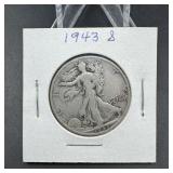 1943-s Walking Liberty Half Dollar