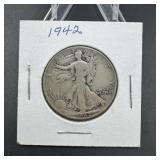 1942 Walking Liberty Half Dollar