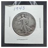1943 Walking Liberty Half Dollar