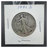 1941-s Walking Liberty Half Dollar