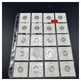 20 Mixed-date Silver Mercury Dimes