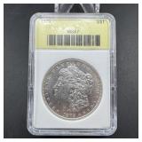 1879 Morgan Silver Dollar  Graded Ms-67