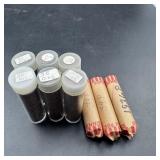 (9 Times Bid) 9 Rolls Of 1930s Wheat Cents