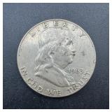 1963 Franklin Silver Half Dollar