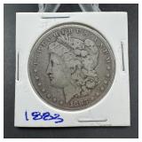 1883 Morgan Silver Dollar