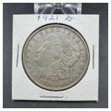 1921-d Morgan Silver Dollar