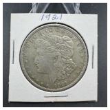 1921 Morgan Silver Dollar