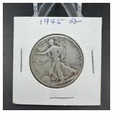 1945-d Walking Liberty Half Dollar