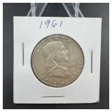 1961 Franklin Half Dollar