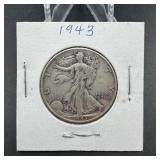 1943 Walking Liberty Half Dollar