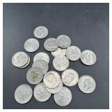 20 Mixed-date Kennedy Half Dollars