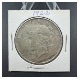 1922 Peace Silver Dollar