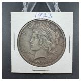 1923 Peace Silver Dollar