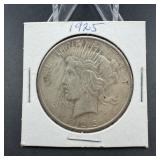 1925 Peace Silver Dollar