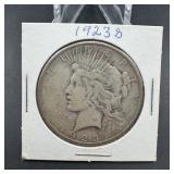 1923-d Peace Silver Dollar