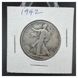 1942 Walking Liberty Half Dollar