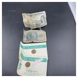 Vintage Canadian Currency Lot