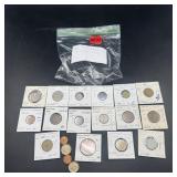 20 Different Mixed-date World Coins