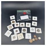 20 Different Mixed-date World Coins