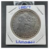 1887 Morgan Silver Dollar