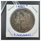 1889-o Morgan Silver Dollar