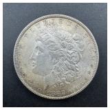 1882 & 1921 Morgan Silver Dollars