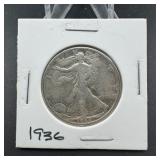 1936 Walking Liberty Half Dollar