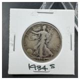 1934-s Walking Liberty Half Dollar