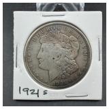 1921-s Morgan Silver Dollar