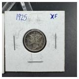 1925 Mercury Silver Dime