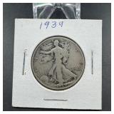 1939 Walking Liberty Half Dollar