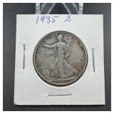1935-s Walking Liberty Half Dollar