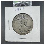 1917 Walking Liberty Half Dollar