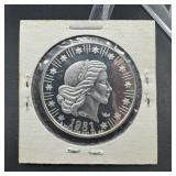 1 Oz Silver Round