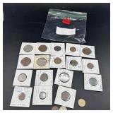 20 Different Mixed-date World Coins