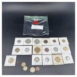 20 Different Mixed-date World Coins