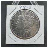 1878-s Morgan Silver Dollar