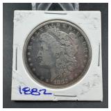 1882 Morgan Silver Dollar