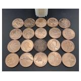 (20 Times Bid) 1 Oz Copper Coin  20 Different Des