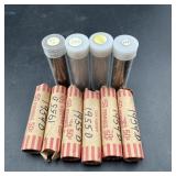 (10 Times The Bid) Roll Of Wheat Cents