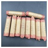 (10 Times The Bid) Roll Of Wheat Cents