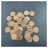 Bag Of Uncirculated 1990s Cents
