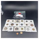 20 Different Mixed-date World Coins